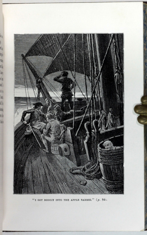 michaelmoonsbookshop:Treasure Island Robert Louis Stevenson1899 Illustrated Edition