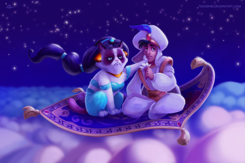 Grumpy Disney by TsaoShin Check his gallery, it’s so awesome >.<