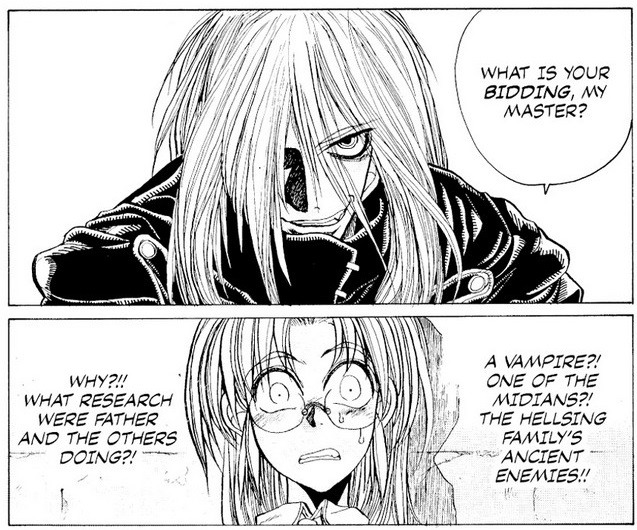 Hellsing: Was Victoria's decision to not turn into a full-blood vampire a  human conviction?