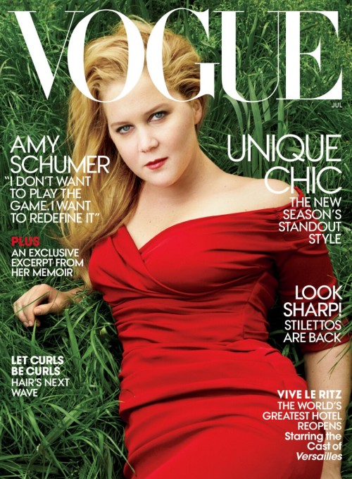 “I don’t want to play the game, I want to redefine it.” Amy Schumer photographed by Annie Leibovitz 