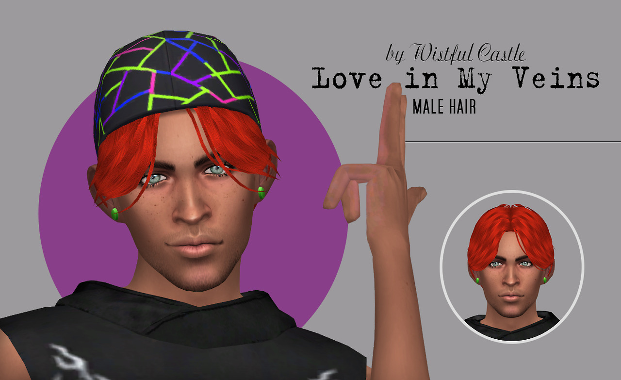 long hair male cc sims 4