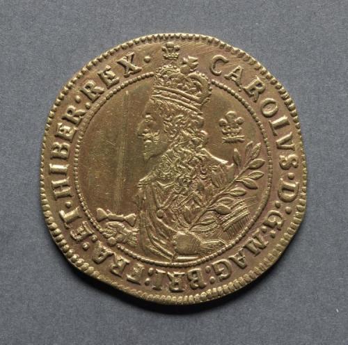 cma-medieval-art:Triple Unite (obverse), 1644, Cleveland Museum of Art: Medieval ArtMedium: goldhttp