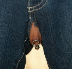 deliciae-delectae:  irishgirl613: I have a pair of jeans I could do this to… Cuntmeat is for display and appraisal. 