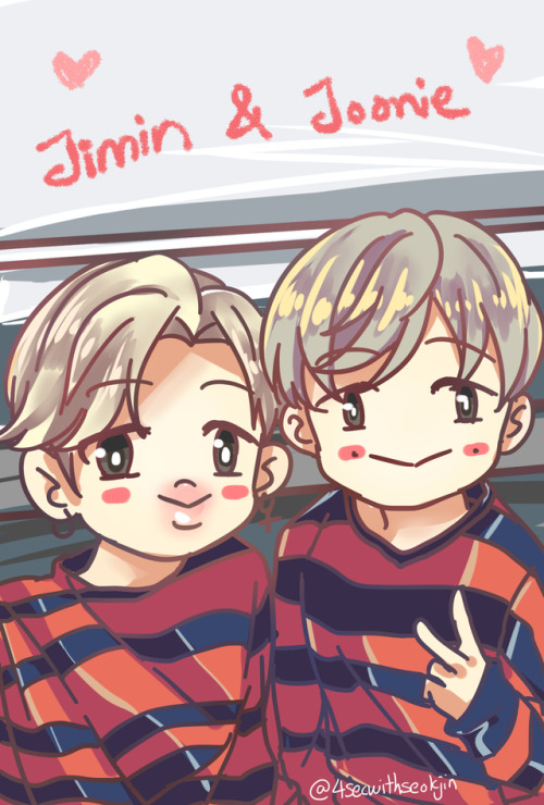 Jimin &amp; Namjoon selfie