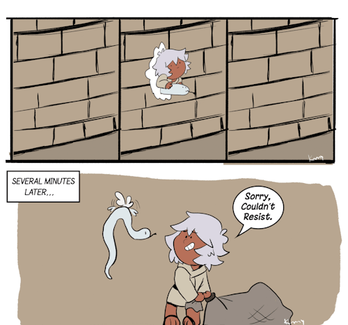 kamydrawstuffs:Little Thief King and Diabound &lt;3