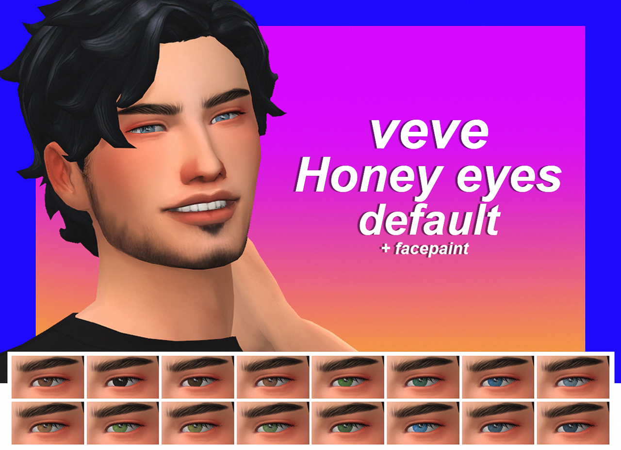 Sims Maxis Match Default Eyes Treeboo