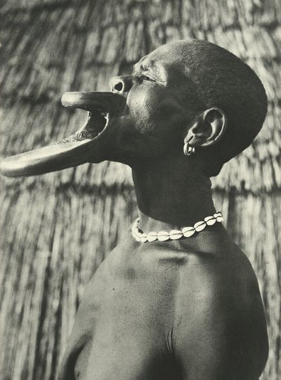 humanoidhistory:Sara women with labrets, circa 1931, from Dark Continent: Africa, The Landscape, and