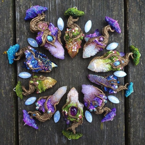 nebet-ren: culturenlifestyle: Whimsical Cosmic Creations Fit For a Mermaid by Martina Gutfreund Cana