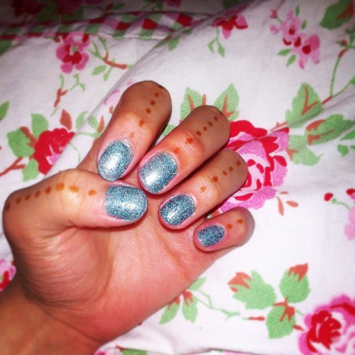 Sex Sandy #blue #nail #polish from #claires #accessories pictures