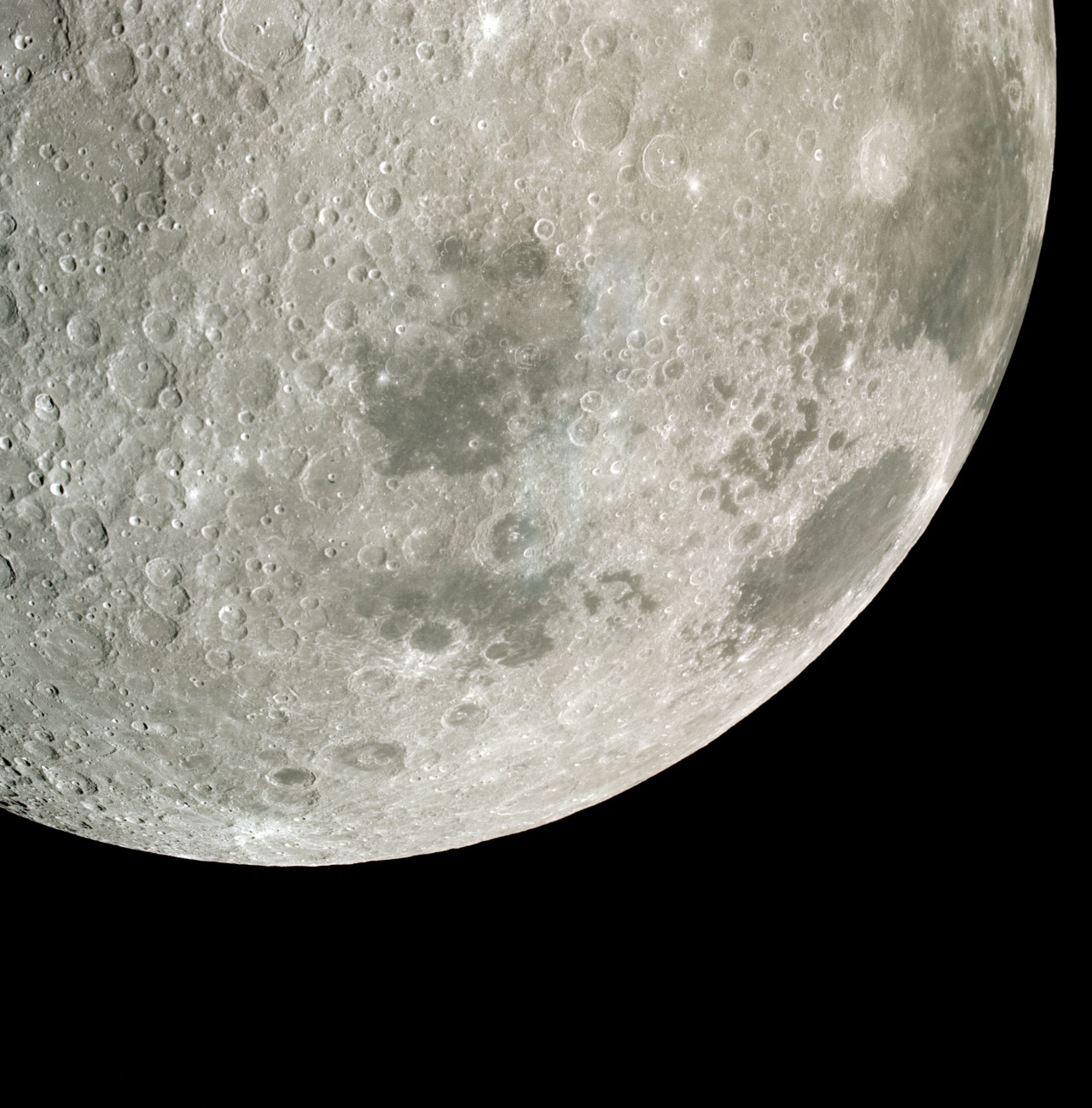 humanoidhistory: December 17, 1972 – A sequence of photos of the Moon captured