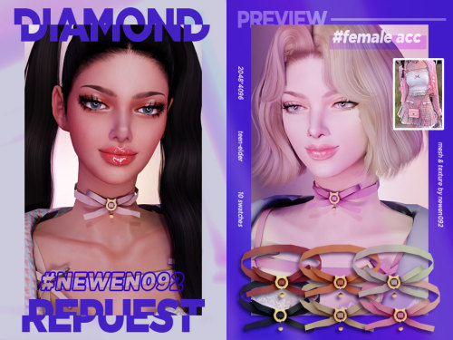 Set Series  [ Diamond Supporter Request - 2021 - Set03 ] set - Female[newen]DS-bow_nacklass  10  swa