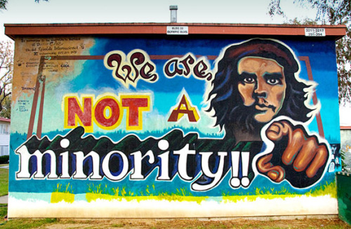 ‘We are not a minority’Chicano mural in LA