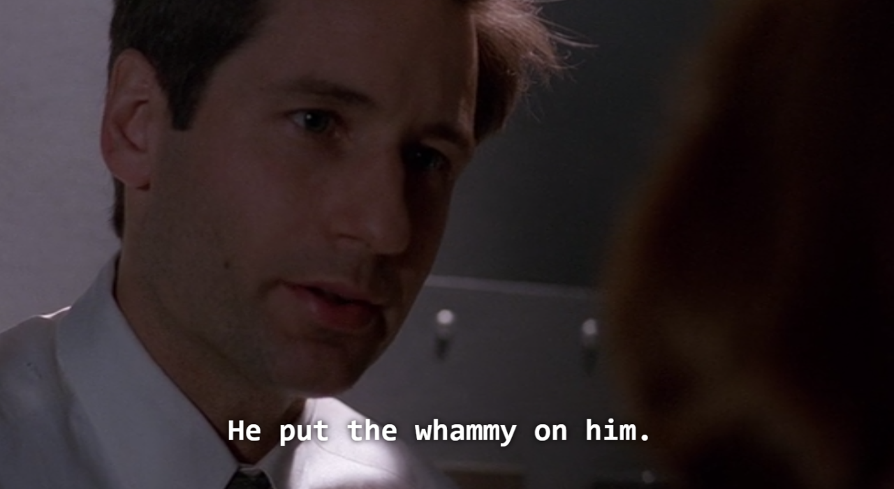 The signs as our favorite out-of-context x-files screen-caps.