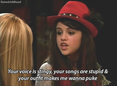 ruinedchildhood:  miley knows how to hold a grudge 