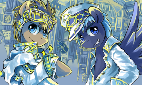 askclockwisewhooves:  Whoops, summer fun with Jack in London : 3  Ooooo~ <3