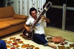 thebeatlesordie:  George Harrison was the first musician to introduce an eastern instrument, the Sitar, to pop culture.  