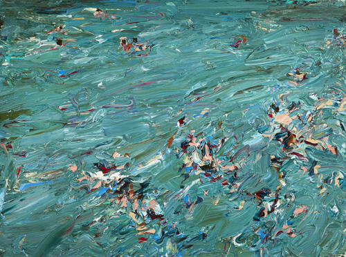 redlipstickresurrected:Chrissy Angliker (Swiss, b. Zurich, Switzerland, based Brooklyn, NY, USA) - Home Stretch, 2015  Paintings: Acrylic on Canvas