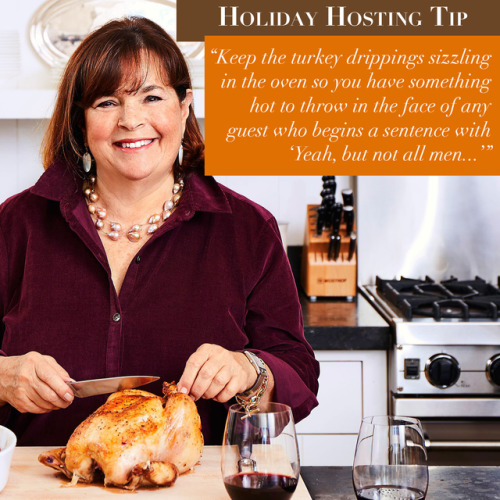 Woke Ina is here for all your holiday hosting needs.