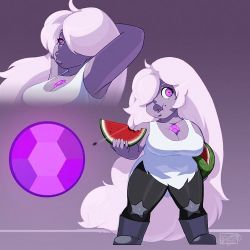 tovio-rogers:I colored the #amethyst from