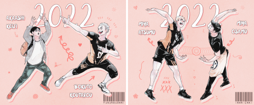 koutawoo: haikyuu!! 10th anniversary ☆ our loves in 2022!