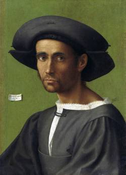 somanyhumanbeings:  Franciabigio, Portrait d’un Homme (1517) 
