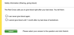 scotchtapeofficial: the red cross, calling my cellphone: hi, can we please have some of your blood? me, solemnly: i can never give blood again.