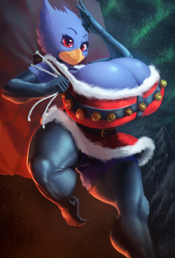 jaehthebird: maarthul:  I made Chrombus gift for @jaehthebird with his Busty Bird OC. I’ve liked his art for a very long time, so decided to make something for him in return… i hope he sees it… ECH. More Cringmas soon, I hope.  Oh wow this came