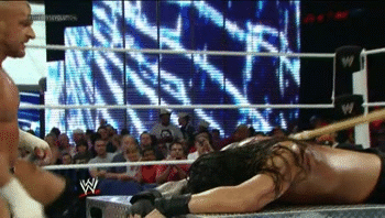 Roman Reigns suffering at the hands of Evolution…yeah porn pictures