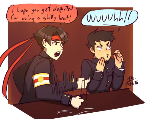 fedoracat:  Asougis profession is not being a lawyer, is killing people with sick burns  My sons <3 