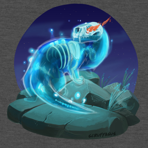 Ottertober Day 5: Ghost This one’s actually a t-shirt in my Stream Store~