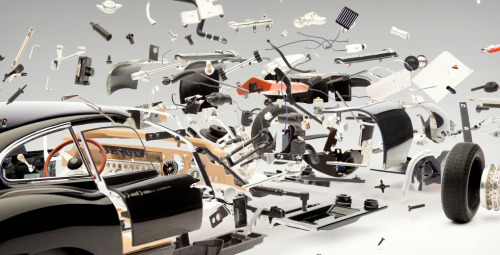 bobbycaputo:  Disintegrating Cars | Fabian Oefner   
