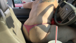 chrissy722:  Chrissy leaning out the window