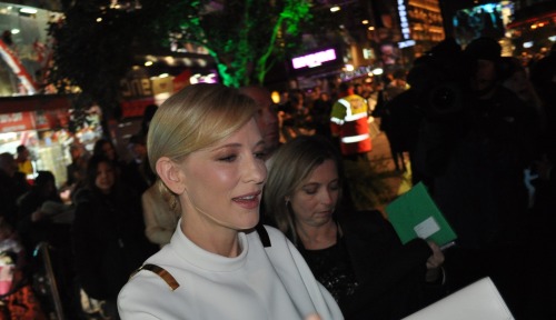 The Hobbit UK premiere, Leicester Square, 12/12/12 i managed to be a really good spot where the cars