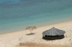africanstories:  Caban on the beach, Djibouti © Eric Lafforgue  
