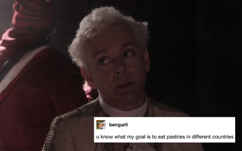 armageddonwithit:Good Omens + Tumblr text posts