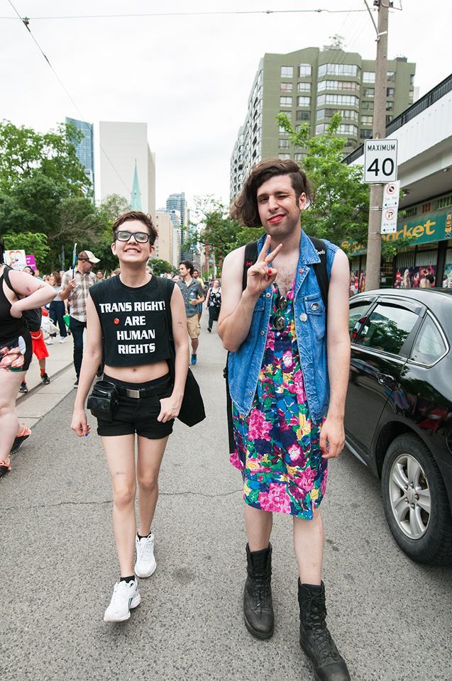 allthecanadianpolitics: Toronto’s Trans March; June 25th, 2017. See the rest of