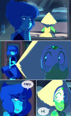 linkerbell: Reunion Page 1 - Page 2 - Page 3 - Page 4 - Page 5 - Page 6 - Page 7  Prepare for 7 pages of Lapidot feelz my dudes. ;D Thanks again to my babe, @drawbauchery , for helping me with the dialogue. O3O (do NOT repost) My Twitter     