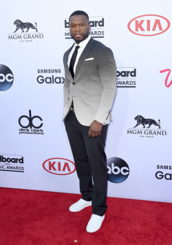 the-negus:  kngshxt:  celebritygossipbyrangi:  50 Cent attends the Billboard Music Awards 2015 in Las Vegas  I need this!  That jacket clean as fuck  Yoo I need that blazer!!