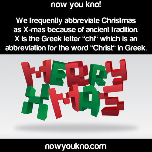 nowyoukno:  10 Christmas Facts Click Here for more!