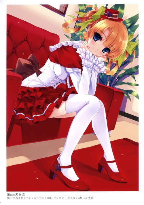 k-books kuroya shinobu dress thighhighs | #261424 | yande.re