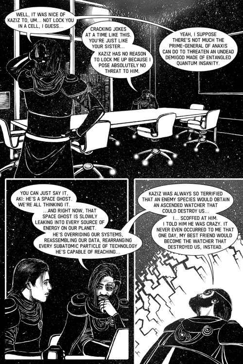 Here’s the latest page of my web comic series, BINARY STAR!Page 19-4At the end of the day, aren&rsqu