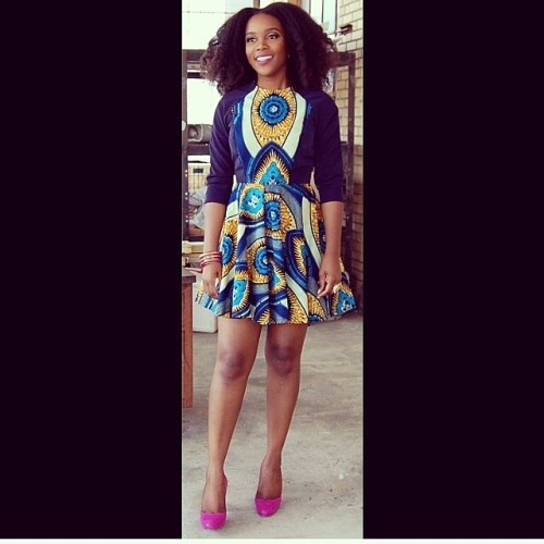 Another great design! @aleapofstyle #ankara #africanprints #africaninspired #eclectic #stylefun #dre