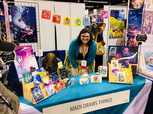 I haven’t been good about posting pictures this weekend but last day at WonderCon’s B-11