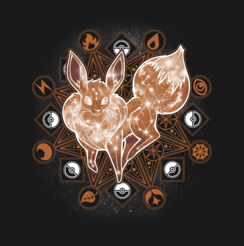 Sex retrogamingblog: Eeveelution T-shirts made pictures