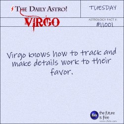 dailyastro:  Virgo 11001: Visit The Daily