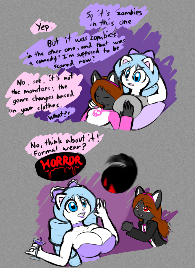 norithics: Oh hey, I didn’t upload this after all. Nat and her girlfriend Cat discuss