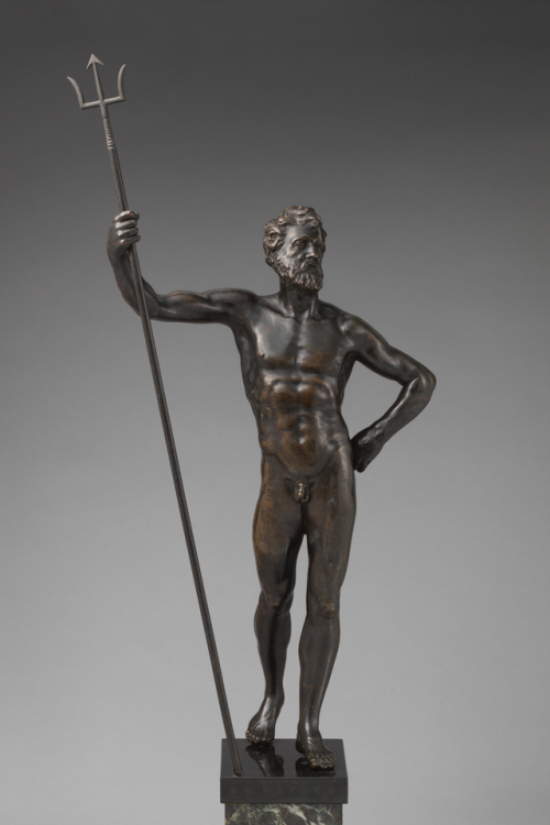 greekromangods: Neptune 16th century Bronze The Metropolitan Museum of Art ** Visit my Links page fo