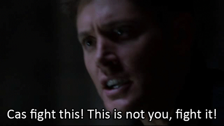 aphony-cree:Naomi’s mistake was assuming Dean would beg for his own life and training Castiel to ign