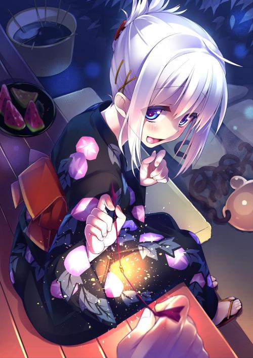 【萌え不可避！】 女の子＋○○って「お題」でキレイできゃわわな二次絵をいっぱい貼ってこうぜェ ｗｗｗｗｗｗ ！！ （※画像まとめ） | あゆーにゃ