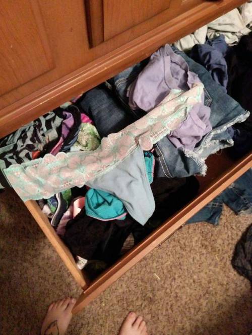 shes-my-whore: After she got them all sloppy I mad her put them back where she found them